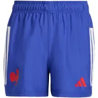 Adidas Pantalon de sport 'FFR Rugby' bleu / rouge / blanc