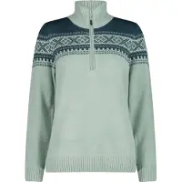 CMP 7h76506 Half Zip Sweater Vert 2XS Femme