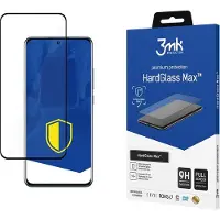 3mk Protection HardGlass Max for Xiaomi 12 5G black frame (1 pcs, Xiaomi 12, Xiaomi 12X), Téléphone portable : film de protection, Noir