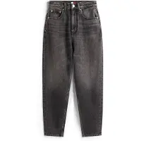 Tommy Hilfiger Jean 'Ultra High Rise Mom Tapered Leg Black' gris denim
