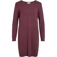 Vila Robes en maille 'VIRil' prune