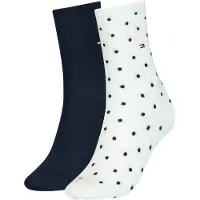 Tommy Hilfiger Underwear Chaussettes bleu foncé / noir / blanc