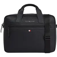Tommy Hilfiger Sac d’ordinateur portable 'Essential' bleu foncé / rouge / noir / blanc