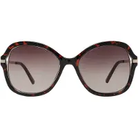 GUESS lunettes de soleil en plastique marron GF0352 5452F