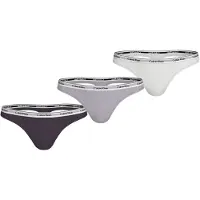 Calvin Klein Underwear String aubergine / violet pastel / noir / blanc