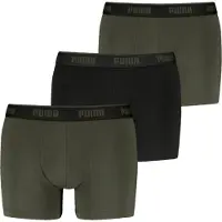 Puma Everyday Basics Boxers 3 Units Vert,Noir L Homme