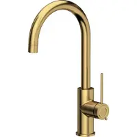 Quadron Jodie Q Line Slim SteelQ Gold Robinet de cuisine (84818011)