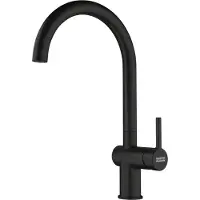 Franke robinetterie Active bec fixe Black matt haute pression 1150653398