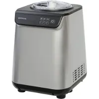 Guzzanti GZ 151A, Machine à glace à compresseur, 1,2 l, 1 cuve, LED, 135 W, noir, inox