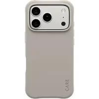CARE by PanzerGlass Étui tendance Samba avec MagSafe pour Apple iPhone 17 Pro - Vanilla Beige