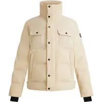 Fusalp - Veste de ski isolante bi-matière - Carlo Velvet Desert pour Homme - Taille 50 - Beige