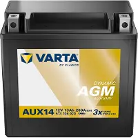 Varta Dynamic AUX AUX14 Starterbatterie 12V 13Ah 200A/EN B00 Batterie