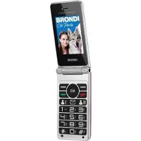 Brondi Amico Precious Téléphone mobile double SIM 1,77" violet Appareil photo 1,3 Mpx