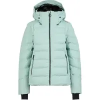 CMP Veste de ski matelassée pour femmes avec Clima Protect et capuche vert 40