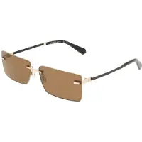 Calvin Klein Jeans Ckj25206s Sunglasses Marron Gold 10/CAT3 Homme