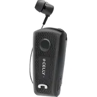 Celly BHCLIP Casque Avec fil Ecouteurs Appels/Musique/Sport/Au quotidien USB Type-C Noir