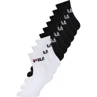 FILA Chaussettes rouge / noir / blanc