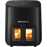 Melchioni 118340045 friteuse Unique 5 L 1500 W Friteuse d’air chaud Noir