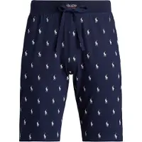 Ralph Lauren Pantalon de pyjama bleu nuit / blanc