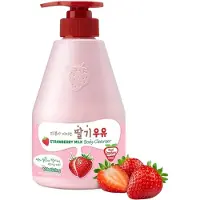 Kwailnara Strawberry Milk Body Cleanser - 560 ml
