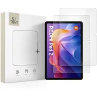 Tech-Protect Glass Fit+ Lot de 2 verres blindés pour Xiaomi Redmi Pad 2 11.0 / SE 11.0 - transparent (2 pcs, Xiaomi Redmi Pad 2, Xiaomi Redmi Pad SE)