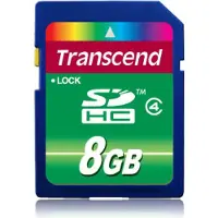 Transcend Ts8gsdhc4 Memory Card Bleu