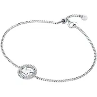 Michael Kors Fashion Armband, (21.50 cm, Acier inoxydable, Laiton)