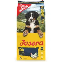 Josera Junior Kids pour jeunes chiens de races moyennes et grandes 12,5kg + 2,5kg offerts