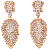 NAEMI Boucles d'oreilles or / rose