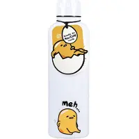 Paladone Gudetama Metallic Bottle 500ml Clair