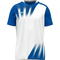 Jako Maillot Enfants Vintage KA - 4245, Couleur:blanc/royal, Taille:152