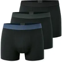 Schiesser Boxers bleu / marron / mûre / noir