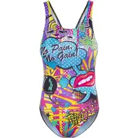 Turbo Crazy Comic Swimsuit Multicolore M Femme