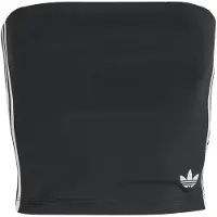 Adidas Originals 3 Stripes Tube Sleeveless Top Noir S Femme