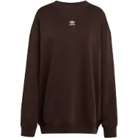 Adidas Originals Essentials Fleece Long Oversized Crew Sweatshirt Marron 2XL Femme