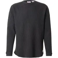 Levi's T-Shirt 'Long Sleeve Relaxed Thermal Tee' noir