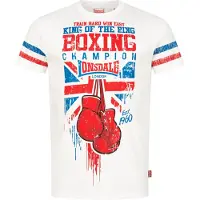 Lonsdale Crugmeer Short Sleeve T-shirt Blanc L Homme