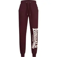 Lonsdale Pantalon lie de vin / blanc