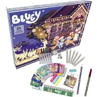 Blueys Bluey Calendrier de l'Avent Multicolore Multicolore One Size