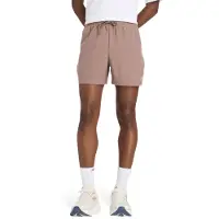 New Balance - Short respirant de trail running - Sport Essentials Short 5" Earth Shadow pour Homme - Taille XL - Marron
