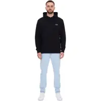 Playboy Sweat à capuche à manches longues en coton pour homme pe09984455 Noir