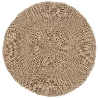 Bazar Bizar Tapis sisal marron 100x100x2cm