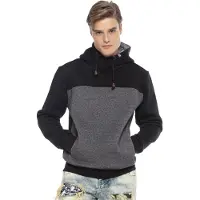 Cipo & Baxx Sweat-shirt gris chiné / noir