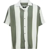 Jack & Jones Jeff Aop Resort Short Sleeve Shirt Vert S Homme