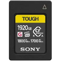 Sony Carte CFexpress TOUGH Type A 1920 GB R 1800/W 1700
