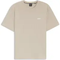 BOSS T-shirt Waffle - Marron, Marron
