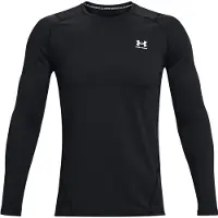 Under Armour Coldgear Armour Fitted Crew Long Sleeve T-shirt Noir XS / Regular Homme