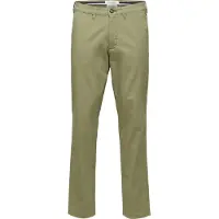 Selected Slim Miles Flex Chino Pants Vert 30 / 32 Homme