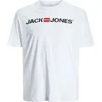 Jack & Jones Plus T-Shirt bleu marine / grenadine / blanc
