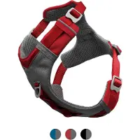 Kurgo Journey Air Harnais, Couleur:rouge, Taille:M
